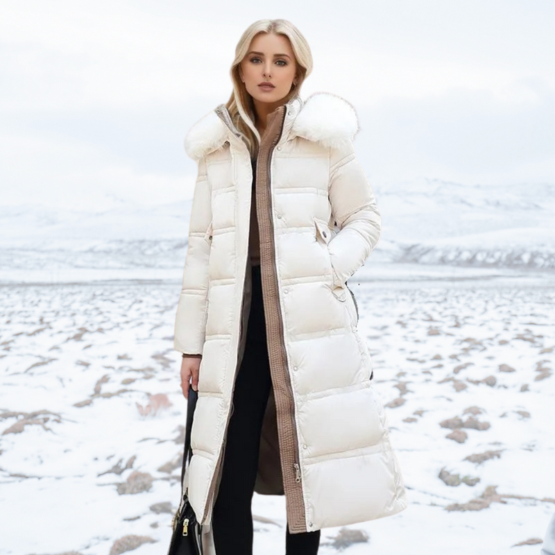 CM | Elegante abrigo de piel para mujer