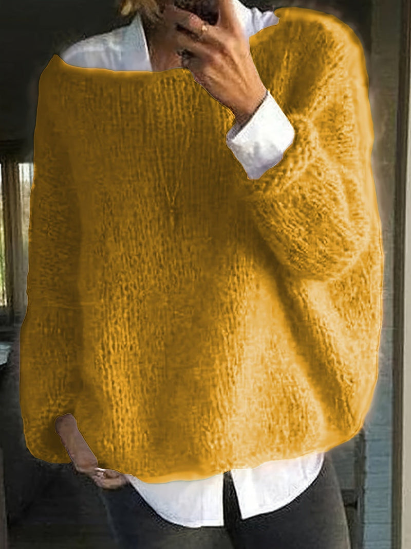 JO | Jersey de punto sobredimensionado y confortable