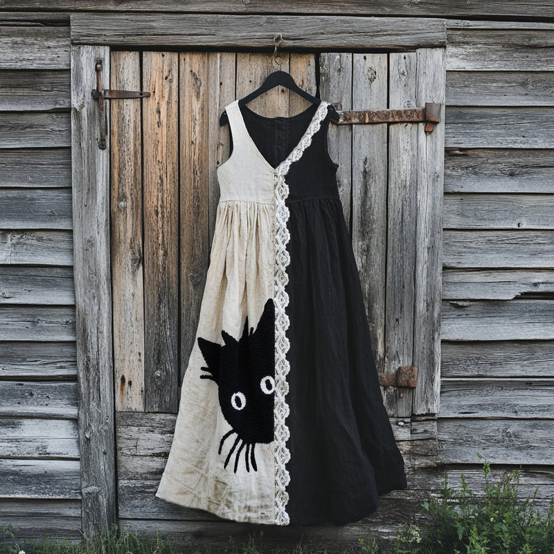 Vestido de inspiración vintage