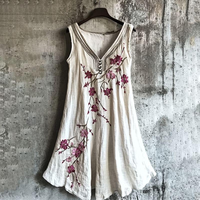 Vestido de estilo vintage atemporal