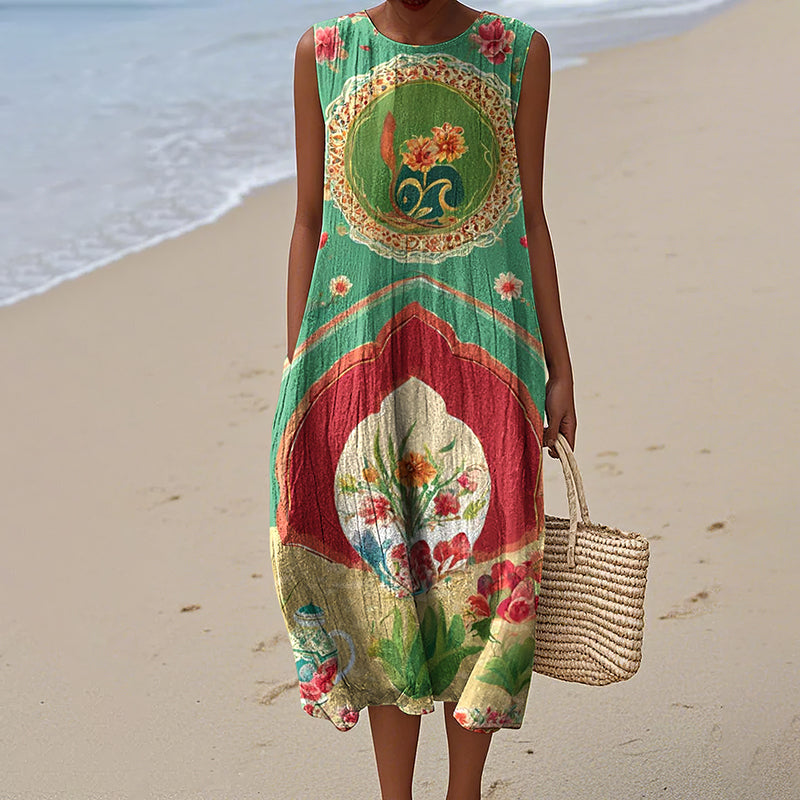 Vestido de estilo vintage atemporal