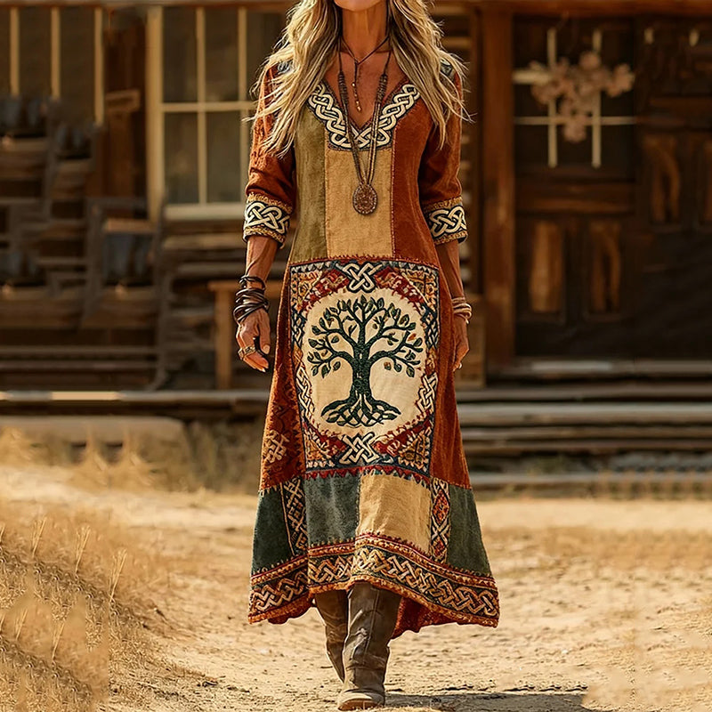 Vestido de inspiración vintage