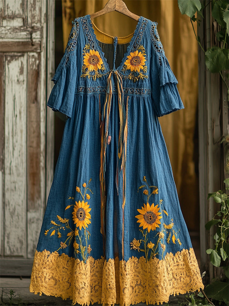 Vestido de estilo vintage atemporal