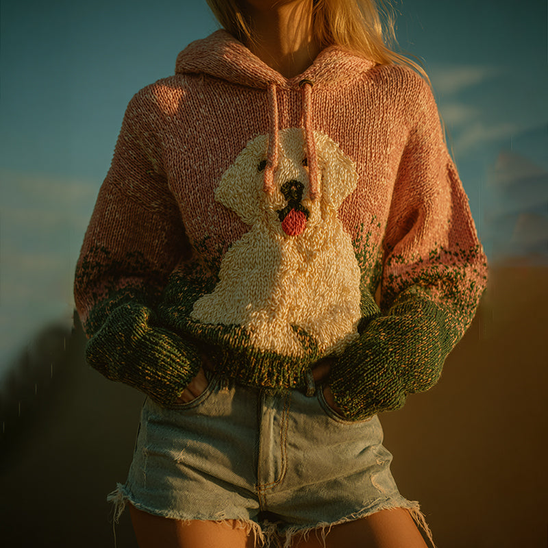 Suéter de inspiración vintage