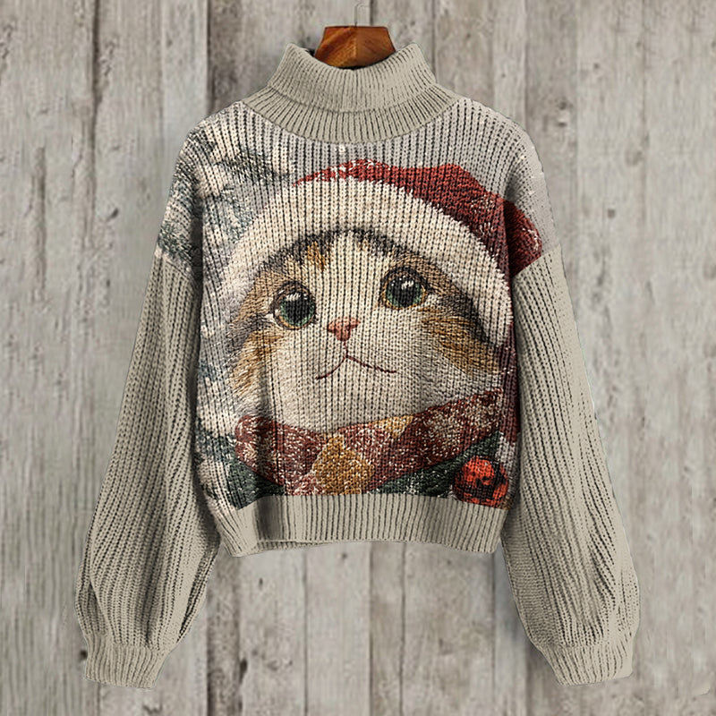 Suéter de inspiración vintage
