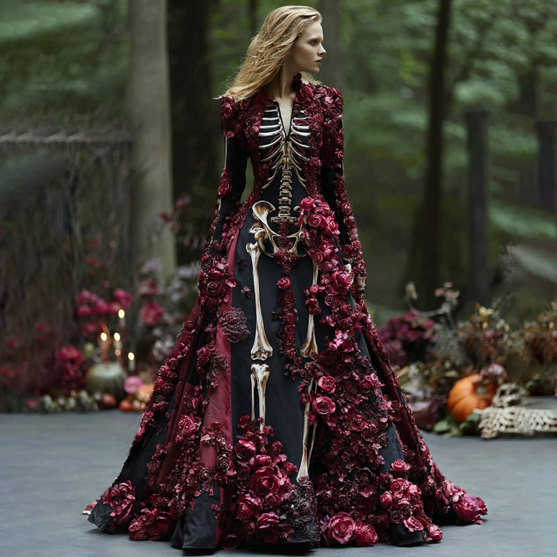 Vestido de diseño cuidado