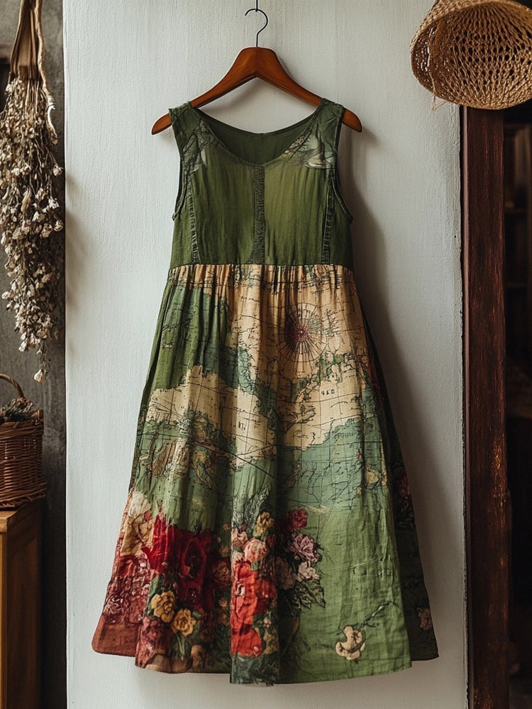 Vestido de inspiración vintage