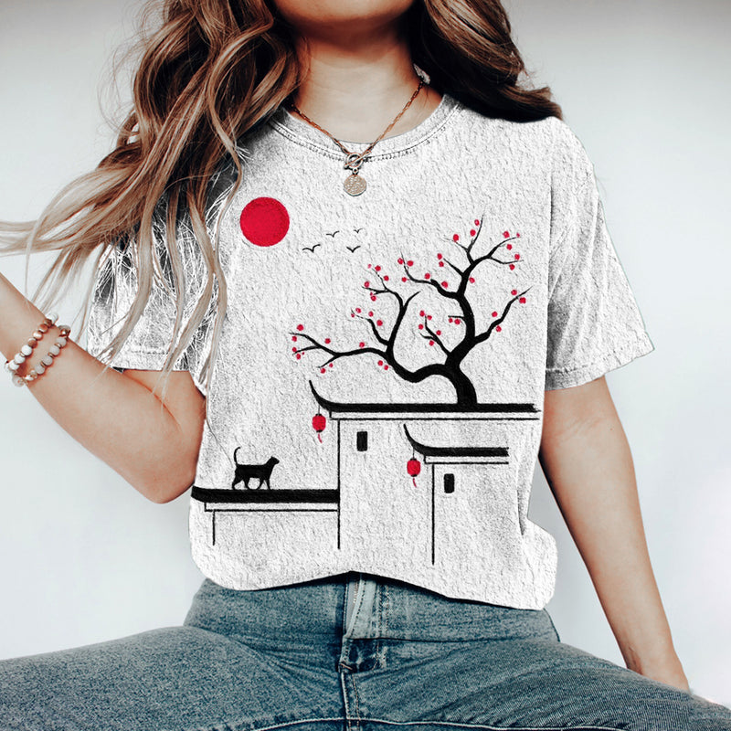 Camiseta de estilo vintage atemporal