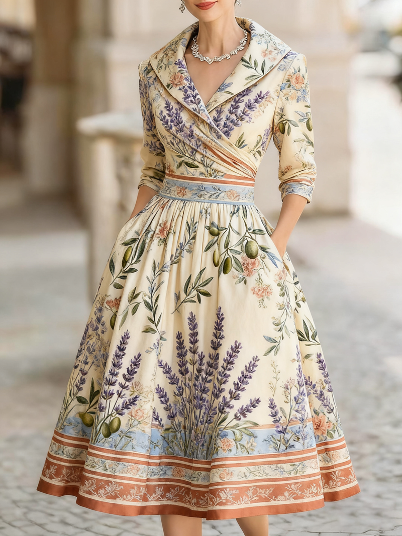 Vestido de inspiración vintage