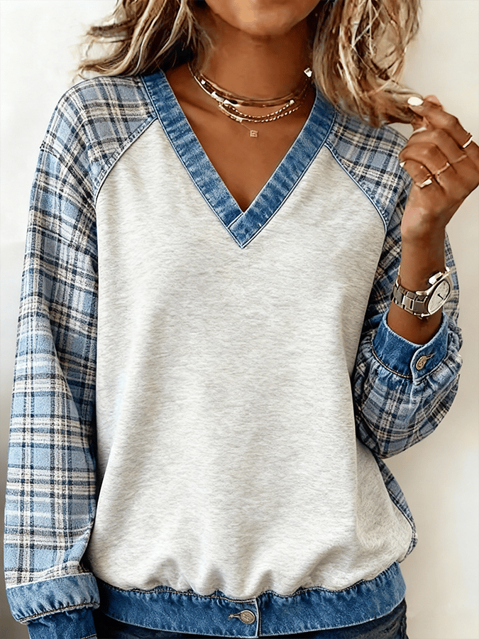 Top de estilo vintage atemporal