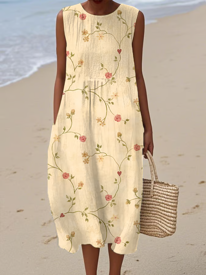 Vestido de inspiración vintage