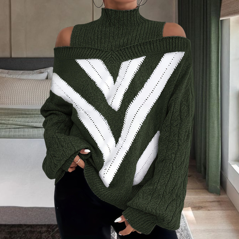 Suéter de estilo vintage atemporal