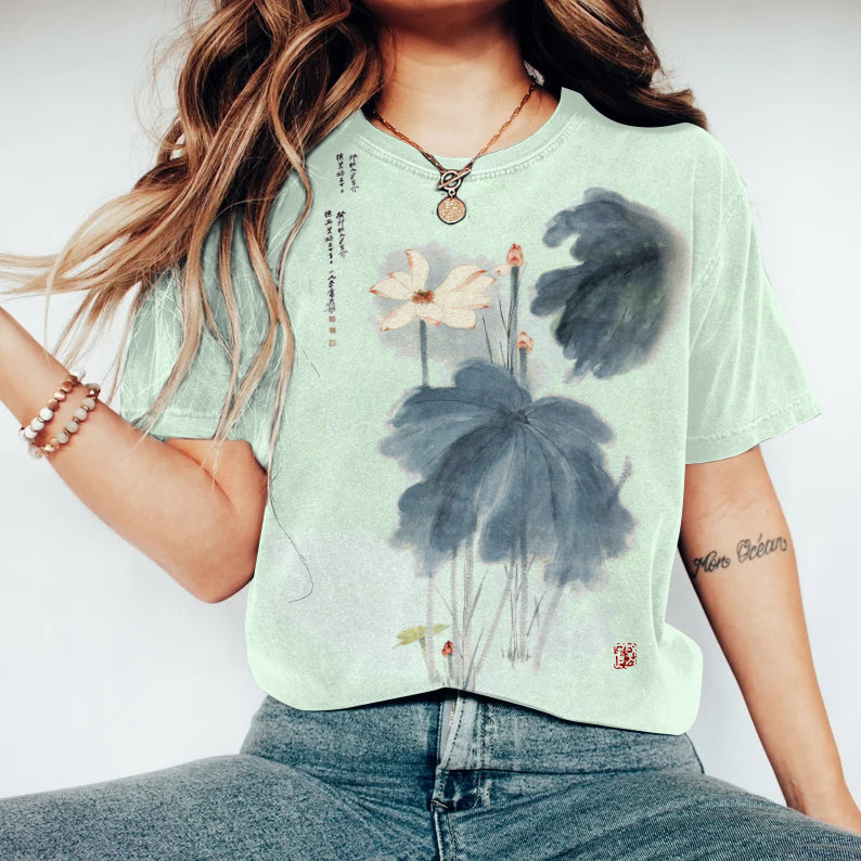 Camiseta de diseño cuidado