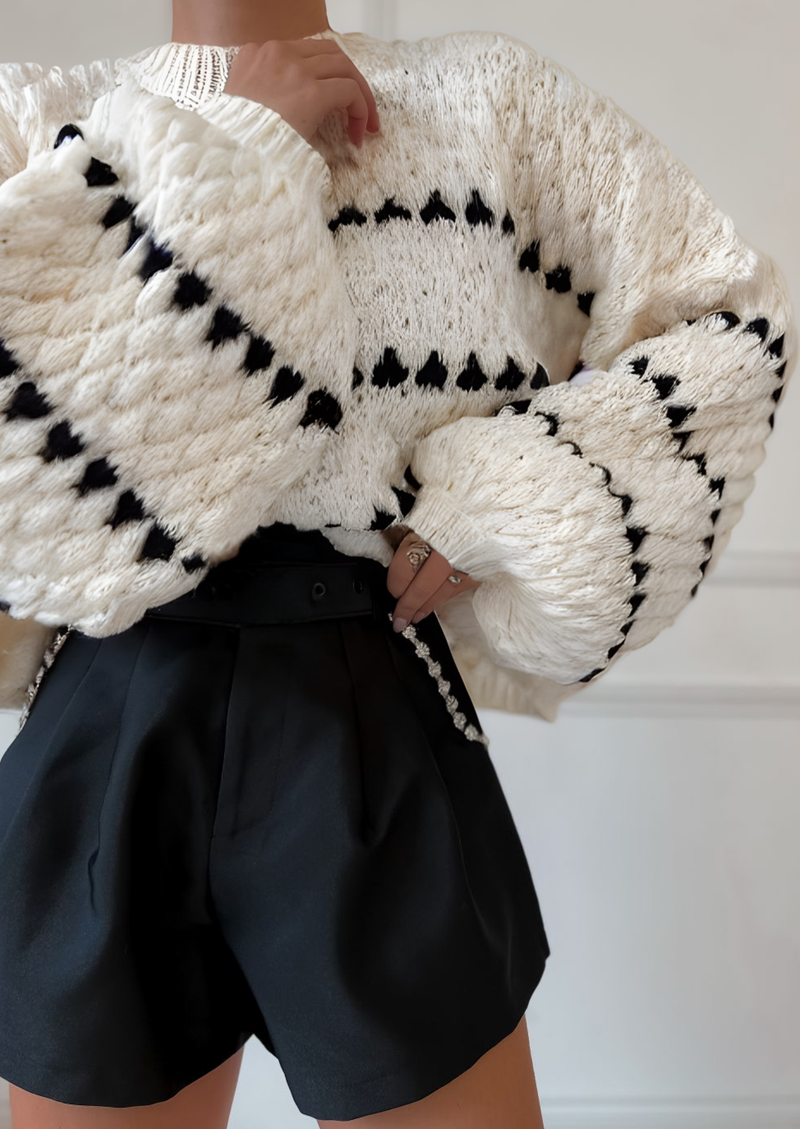 Suéter de diseño elegante