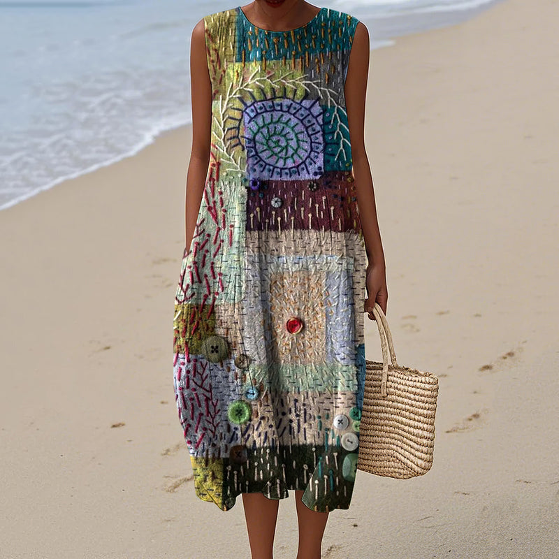Vestido de estilo vintage atemporal