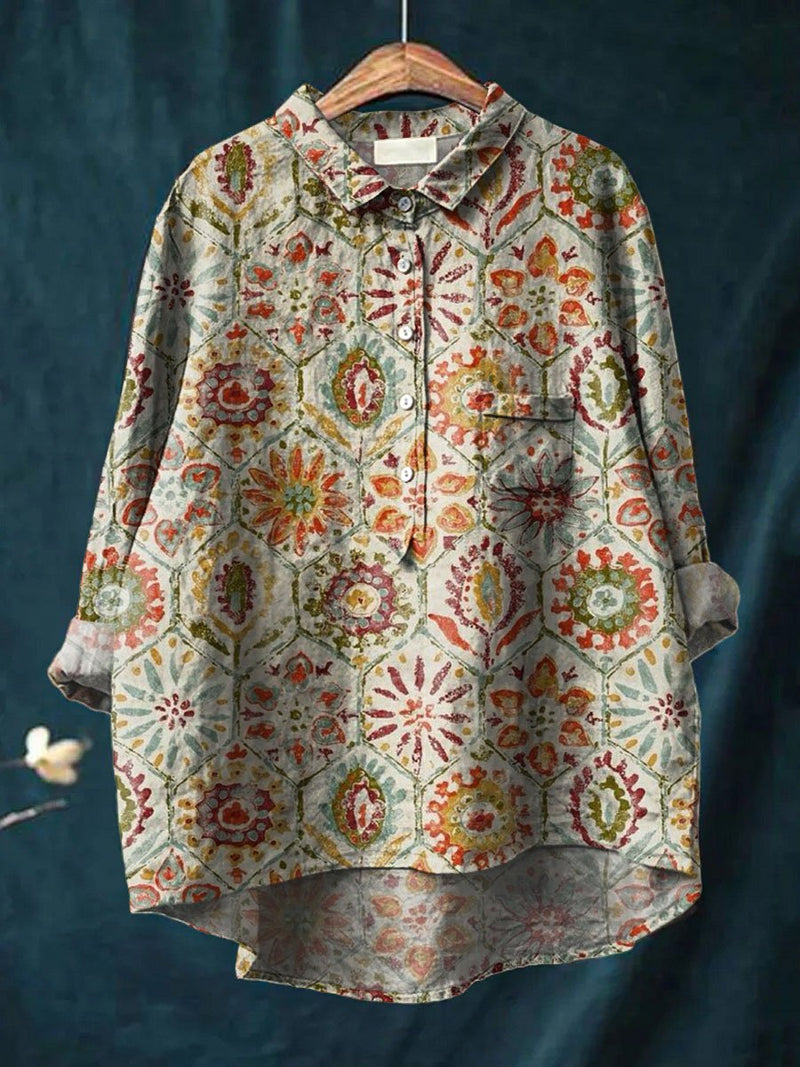 Camisa de diseño cuidado
