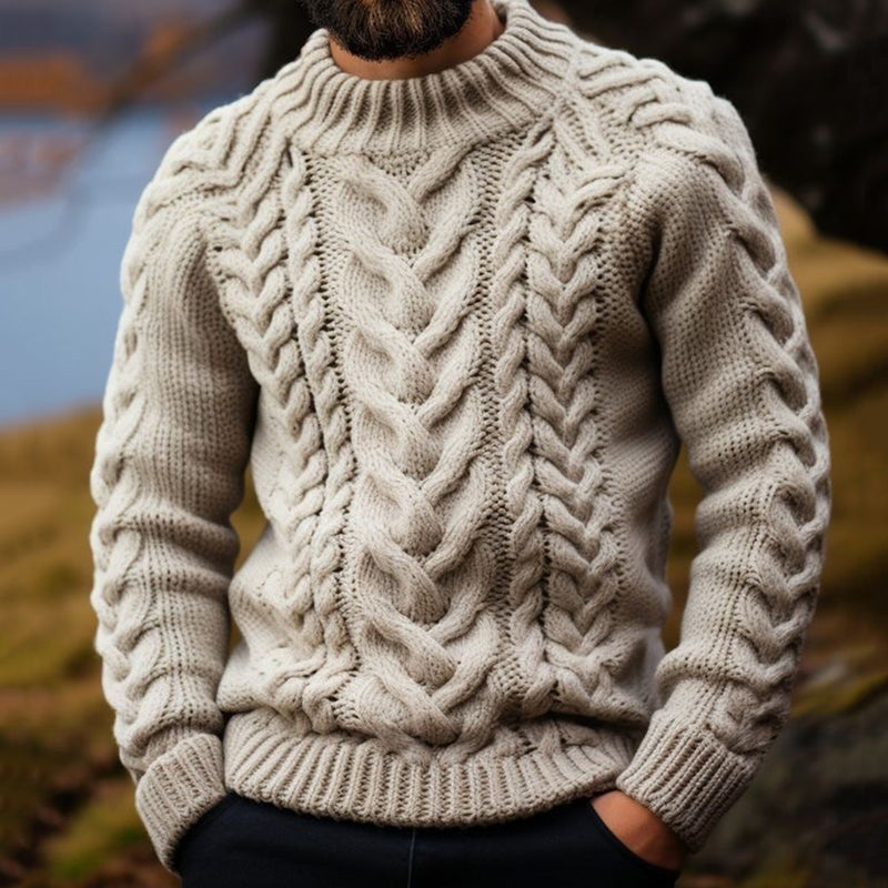 Suéter de estilo vintage atemporal