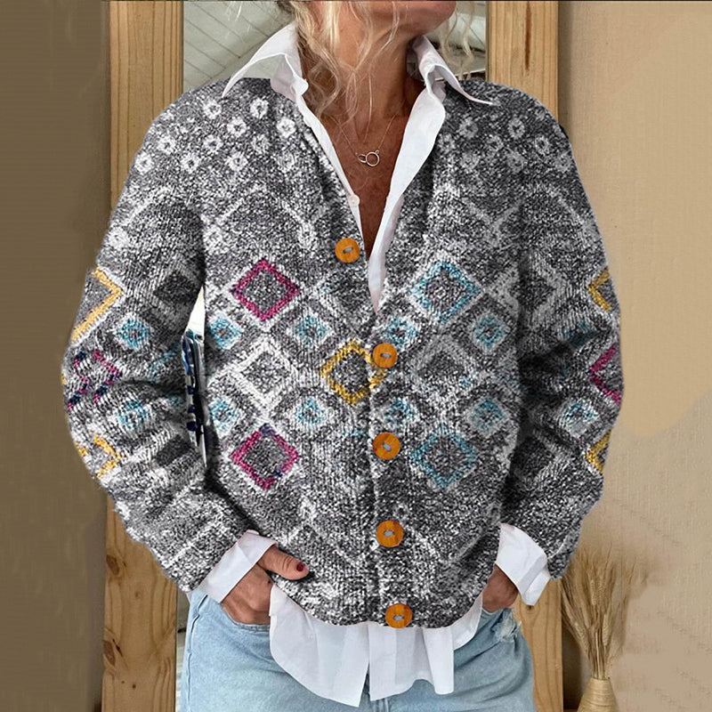 Cárdigan de diseño clásico
