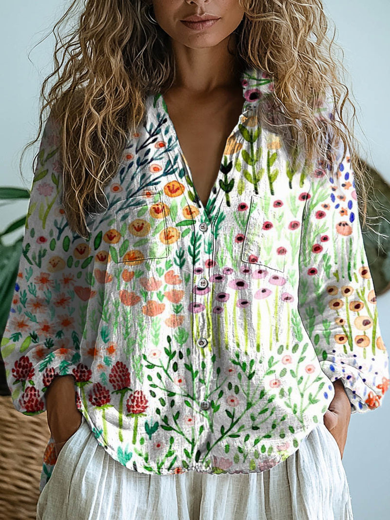 Camisa de inspiración vintage