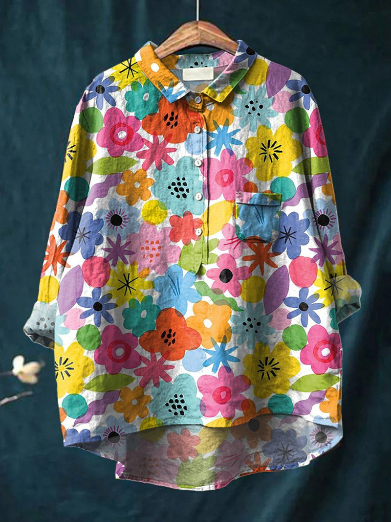 Camisa de estilo vintage atemporal