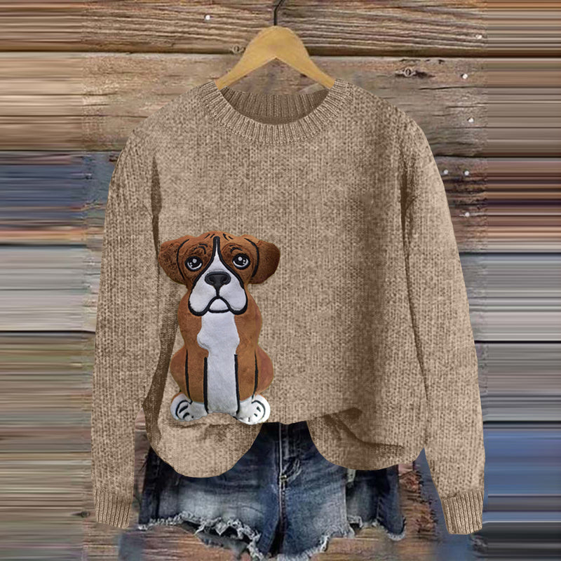 Suéter de estilo vintage atemporal