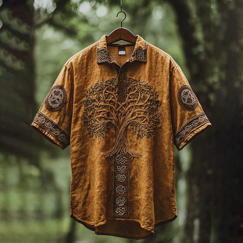Camisa de diseño cuidado