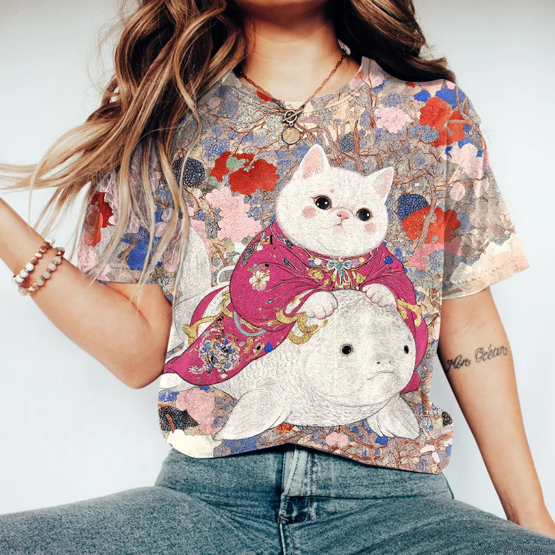 Camiseta de inspiración vintage