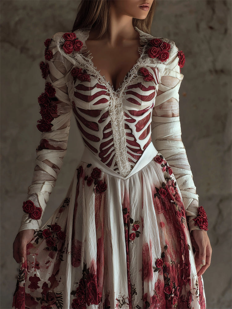 Vestido de estilo vintage atemporal