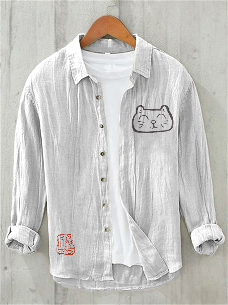 Camisa de estilo vintage atemporal