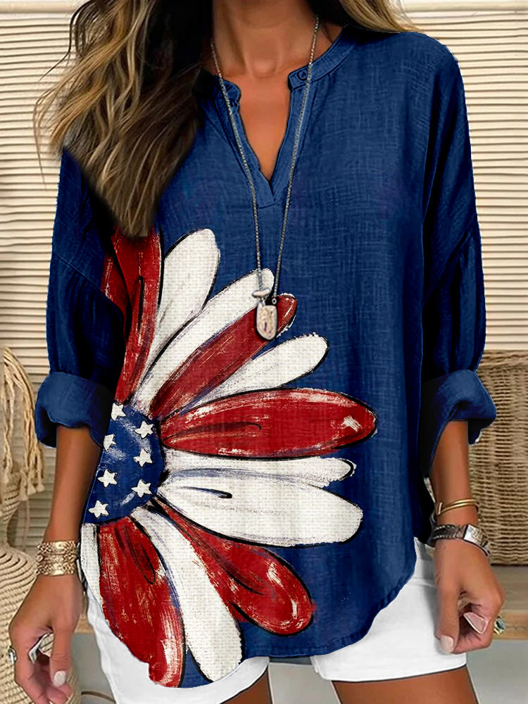 Camisa de estilo vintage atemporal
