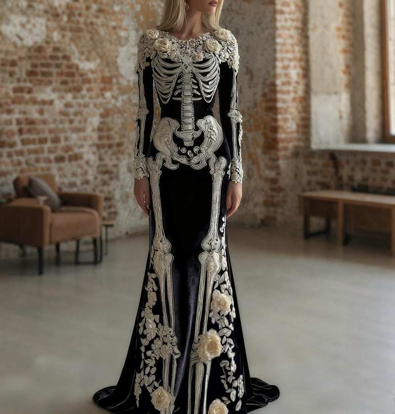 Vestido de diseño clásico
