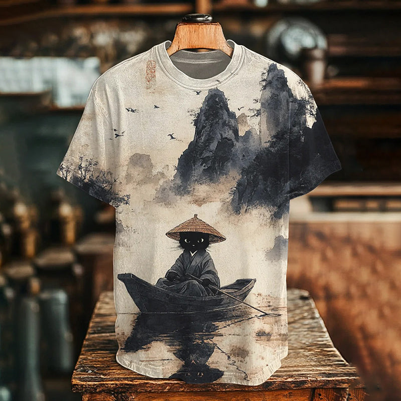Camiseta de estilo vintage atemporal