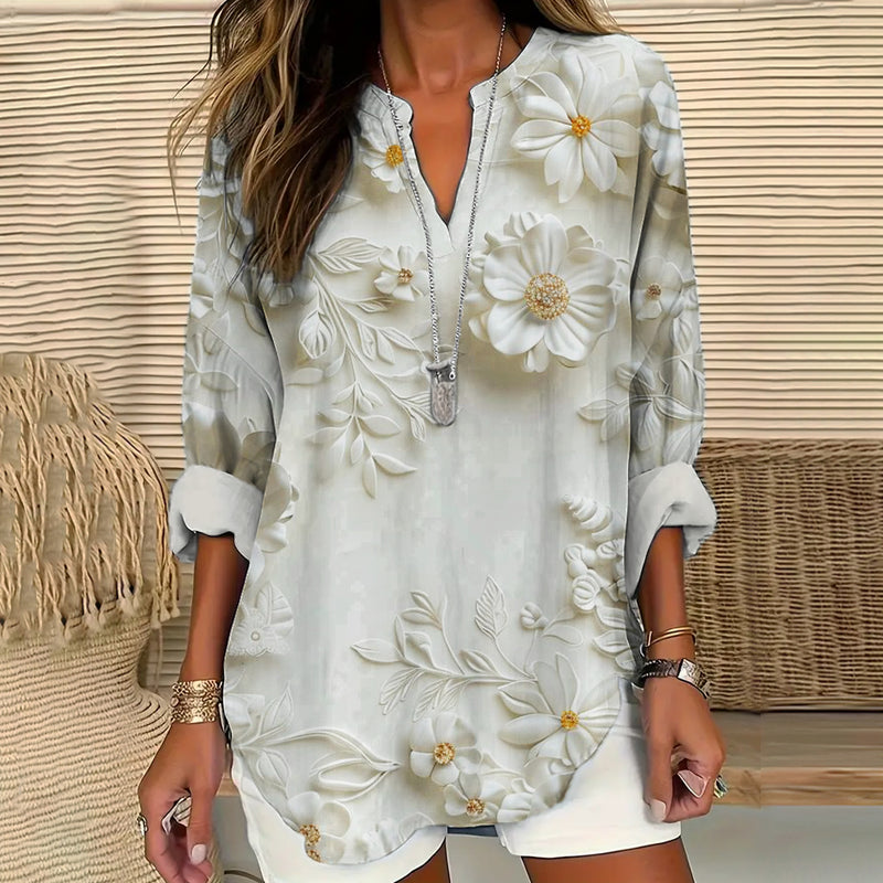 Camisa de estilo vintage atemporal