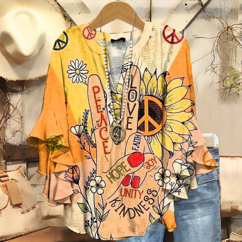 Camisa de diseño cuidado