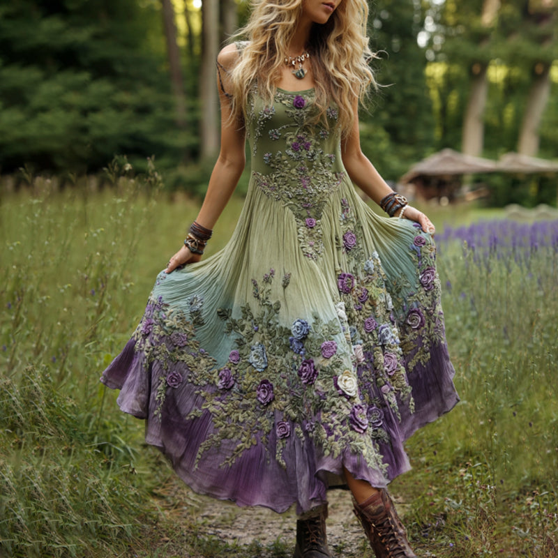 Vestido de inspiración vintage