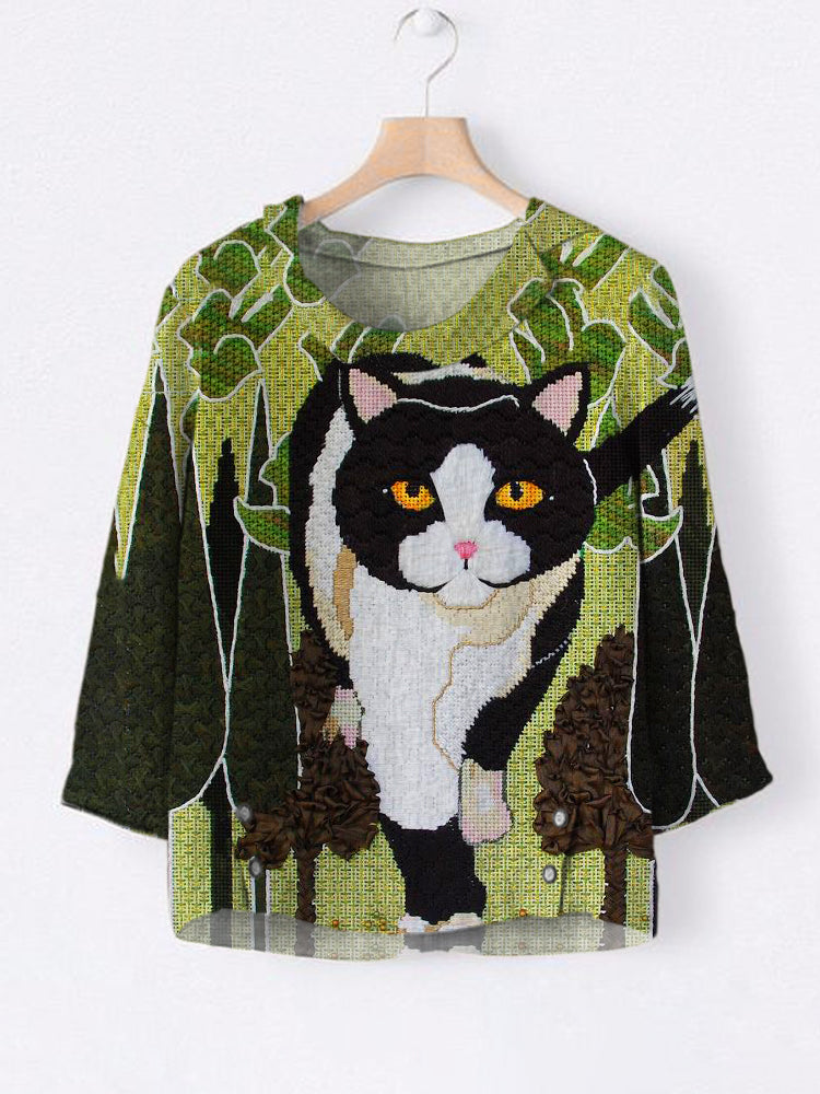 Camisa bellamente confeccionado