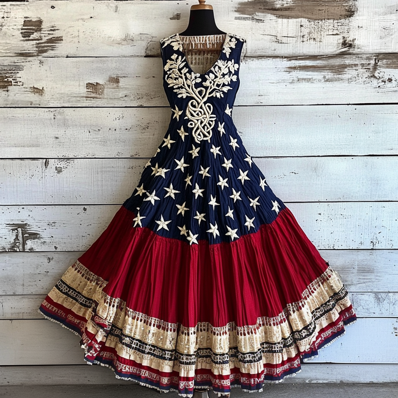 Vestido de inspiración vintage