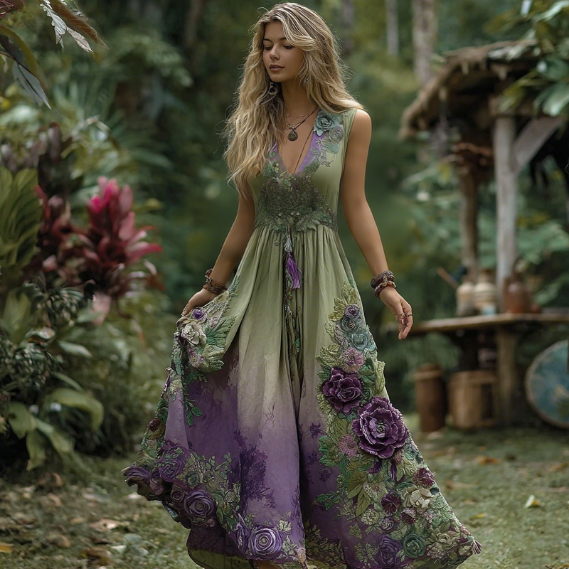 Vestido de diseño cuidado