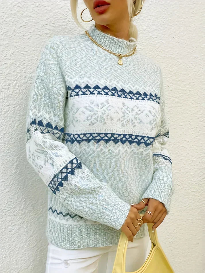 Suéter de estilo vintage atemporal