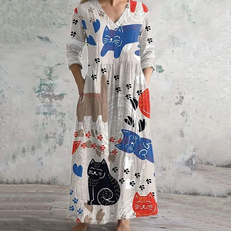 Vestido vintage clásico