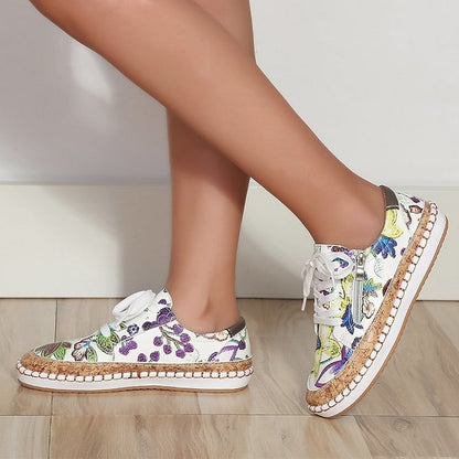 CM | Zapatillas sencillas con flores