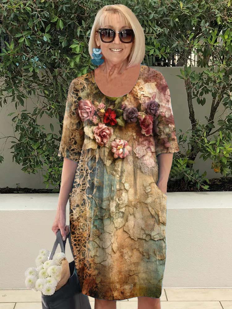 Vestido de inspiración vintage