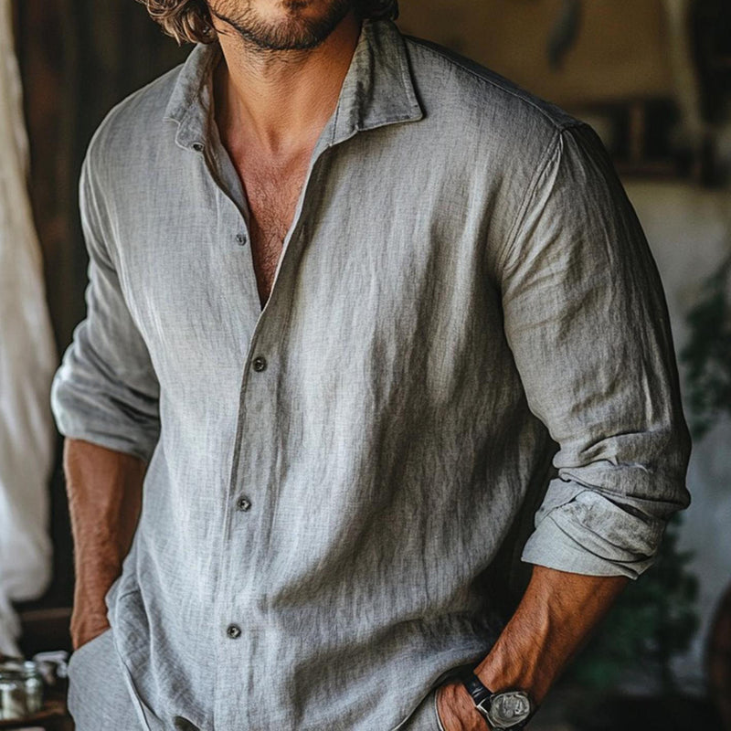 Camisa bellamente confeccionado