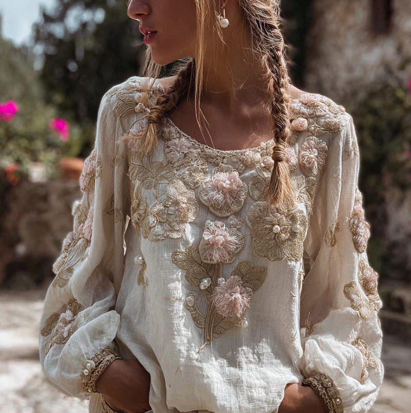 Camisa de diseño cuidado