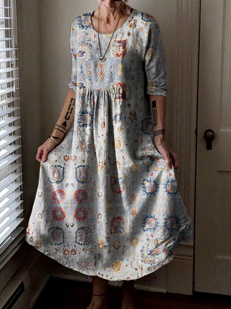 Vestido de estilo vintage atemporal