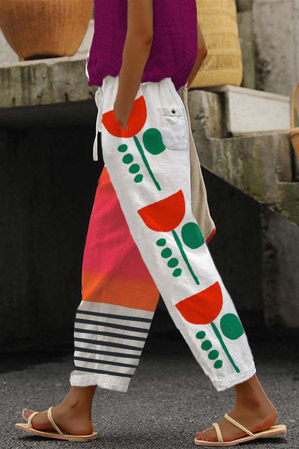 Pantalones ajustados y holgados