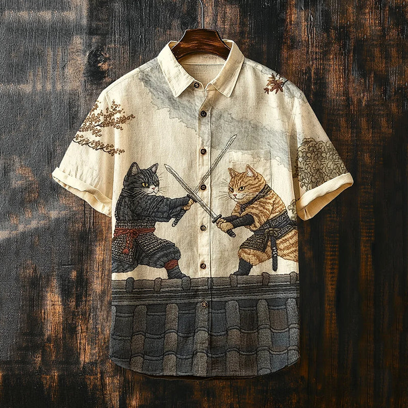 Camisa de inspiración vintage