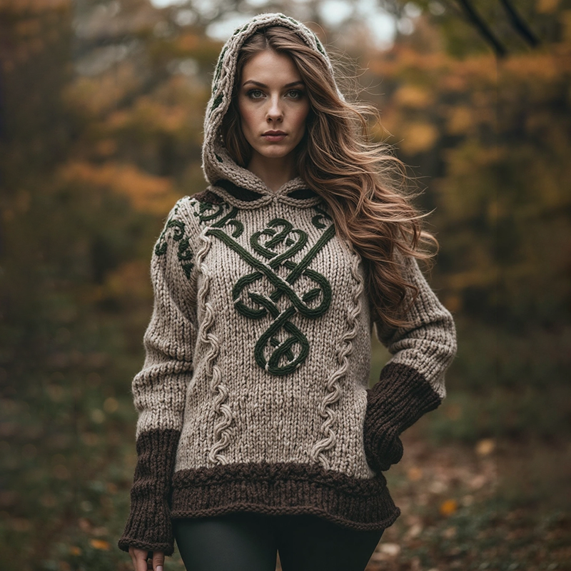 Suéter de estilo vintage atemporal