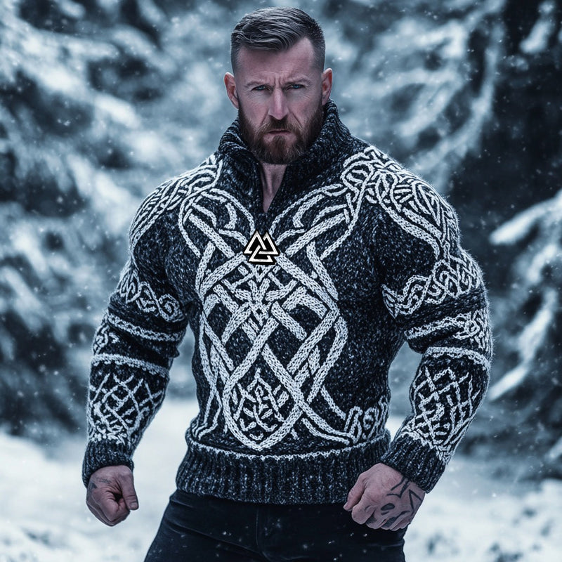 Suéter de diseño clásico
