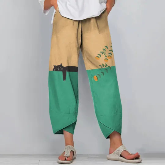 Pantalones de diseño cuidado